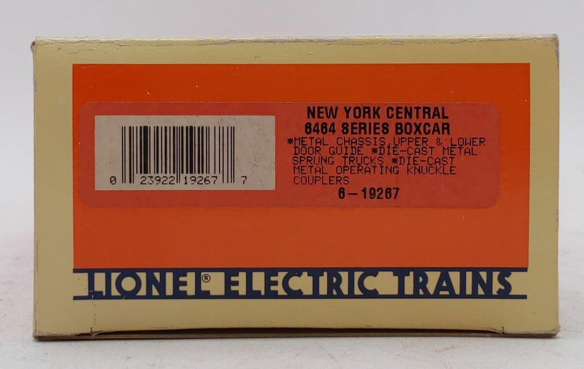 Lionel 6-19287 New York Central/ Penn Central Merger Boxcar LN/Box