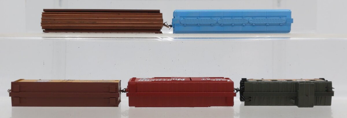 Micro-Trains Assorted N Scale Freight Cars [5] LN/Box