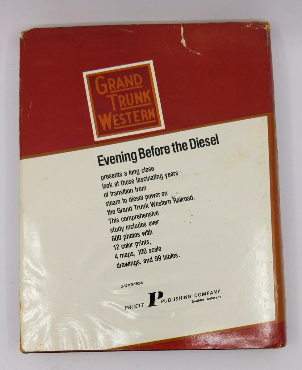 Evening Before the Diesel Hardcover Book By Charles R. Foss VG