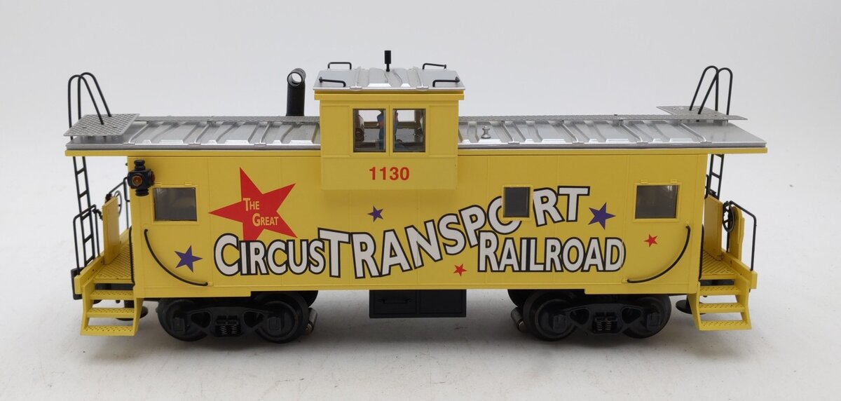 K-Line K613-5301 O Gauge Circus Transport Railroad Illuminated Caboose #1130 LN/Box