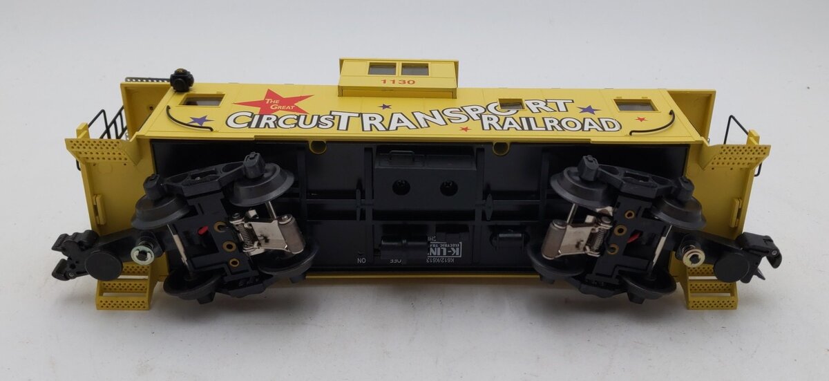 K-Line K613-5301 O Gauge Circus Transport Railroad Illuminated Caboose #1130 LN/Box