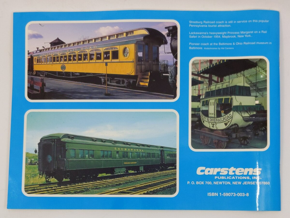 Passenger Cars Paperback Book By Hal Carstens EX