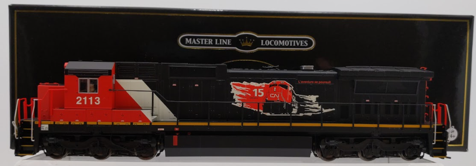 Atlas 10001246 HO Scale Canadian National Dash 8-40C Diesel #2113 w Sound