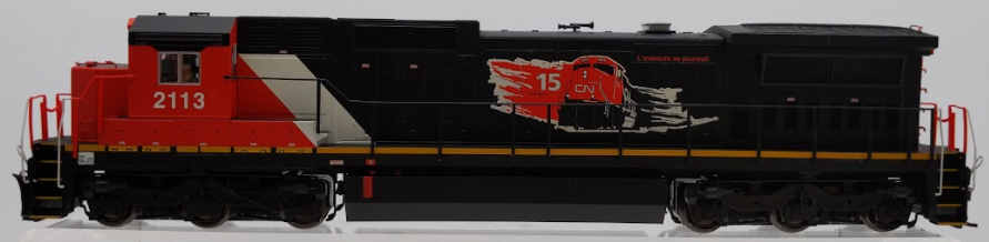 Atlas 10001246 HO Scale Canadian National Dash 8-40C Diesel #2113 w Sound