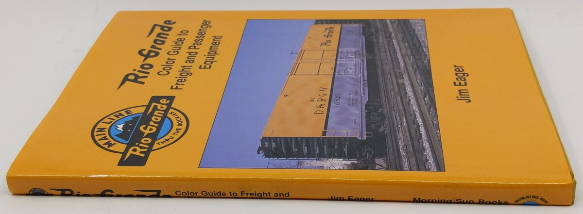 Rio Grande Color Guide to Freight and Passenger Equipment Hardcover Book LN