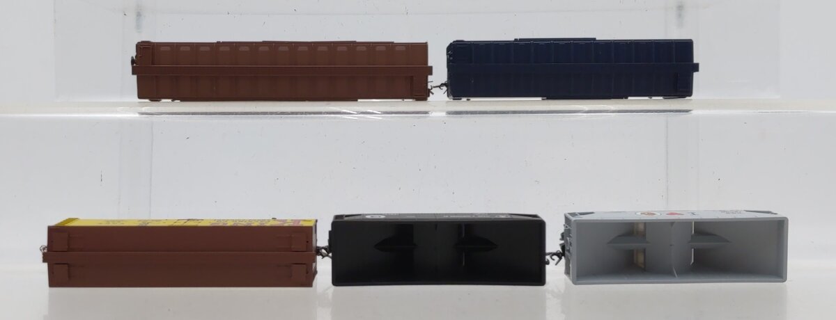 Micro-Trains Assorted N Scale Freight Cars [5] EX/Box