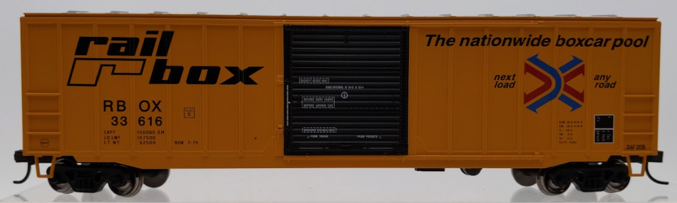 Atlas 20001103 HO Scale Rail Box ACF 50' 6" Box Car #33616 with Large Logo