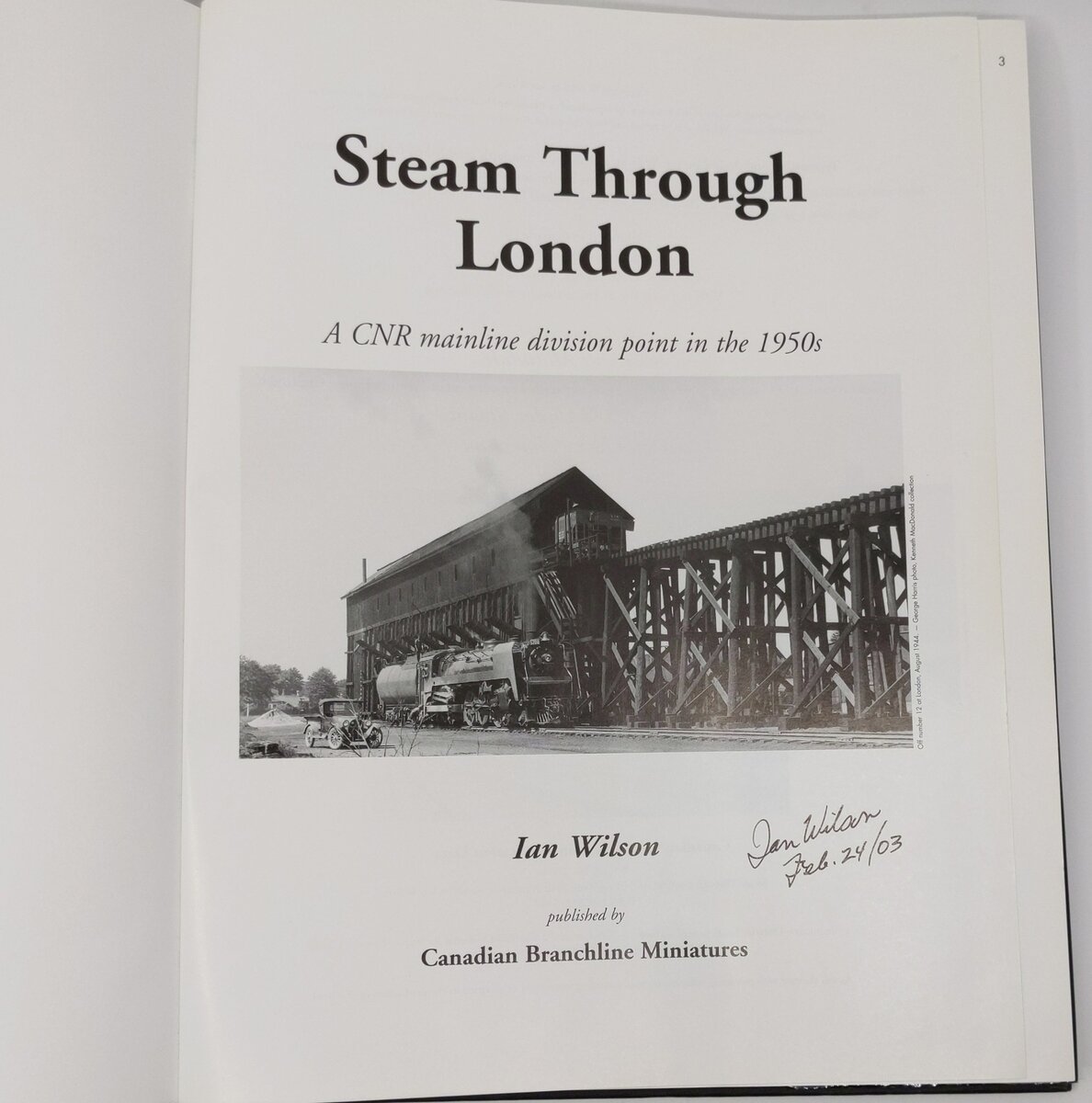 Steam Through London Hardcover Book By Ian Wilson EX