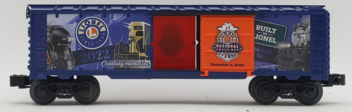 Lionel 2228520 O 2022 National Lionel Train Day 3-Rail Boxcar
