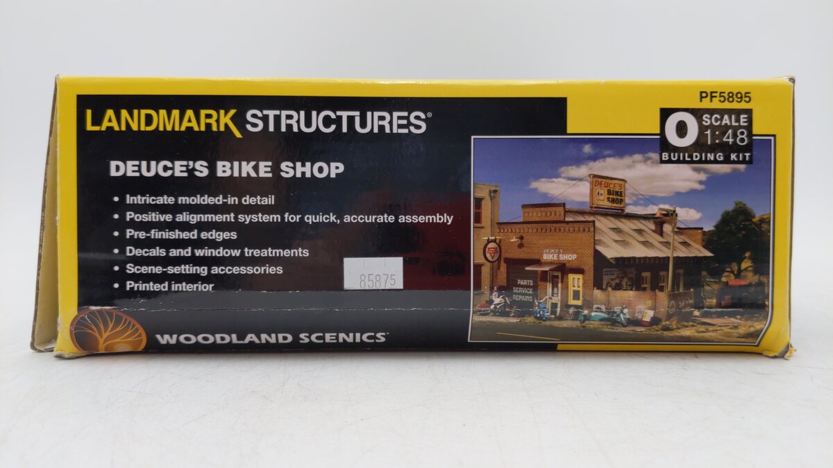 Woodland Scenics PF5895 O Deuce's Bike Shop Building Kit