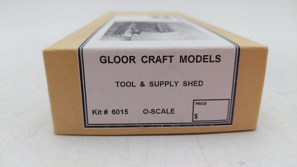 Gloor Craft 6015 O Scale Tool & Supply Shed Building Kit