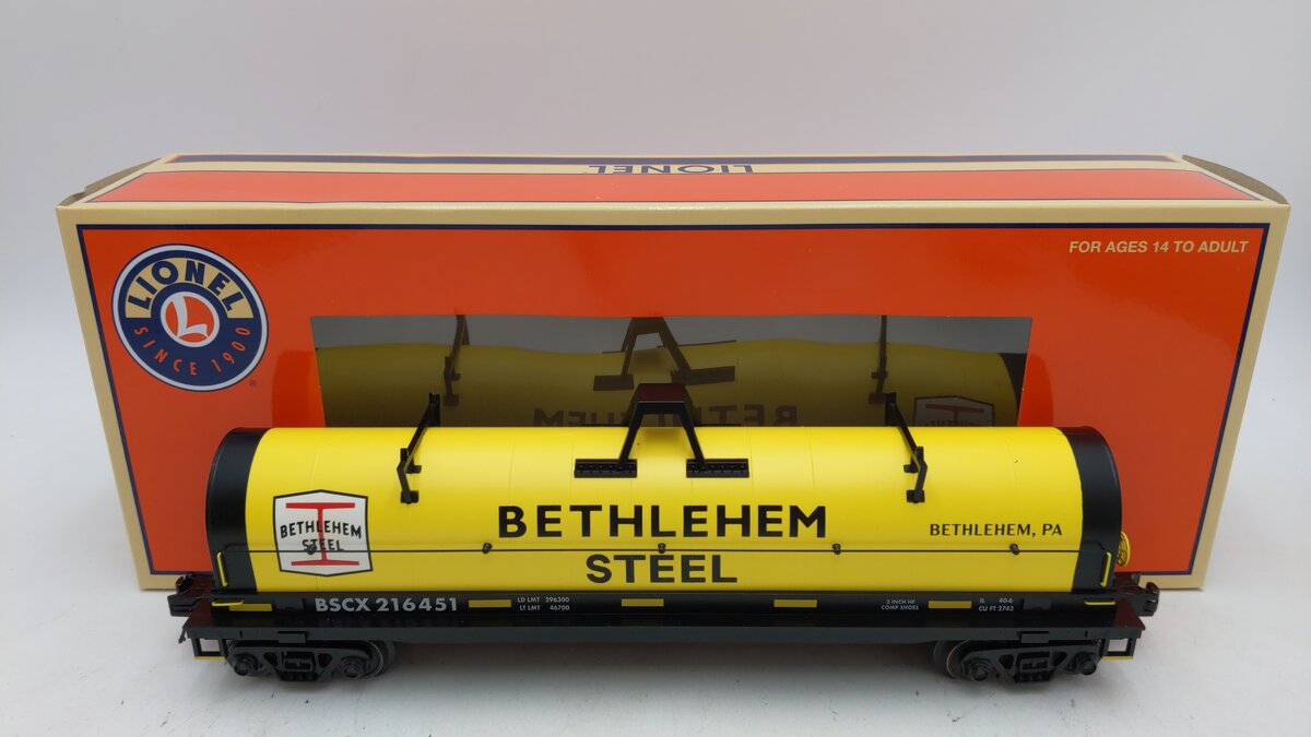 Lionel 2226451 O Bethlehem Steel Coil Car #216451