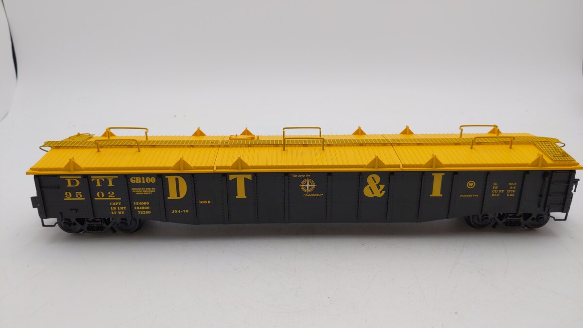 Lionel 2126041 O Detroit Toledo & Ironton PS-5 Covered Gondola #9502