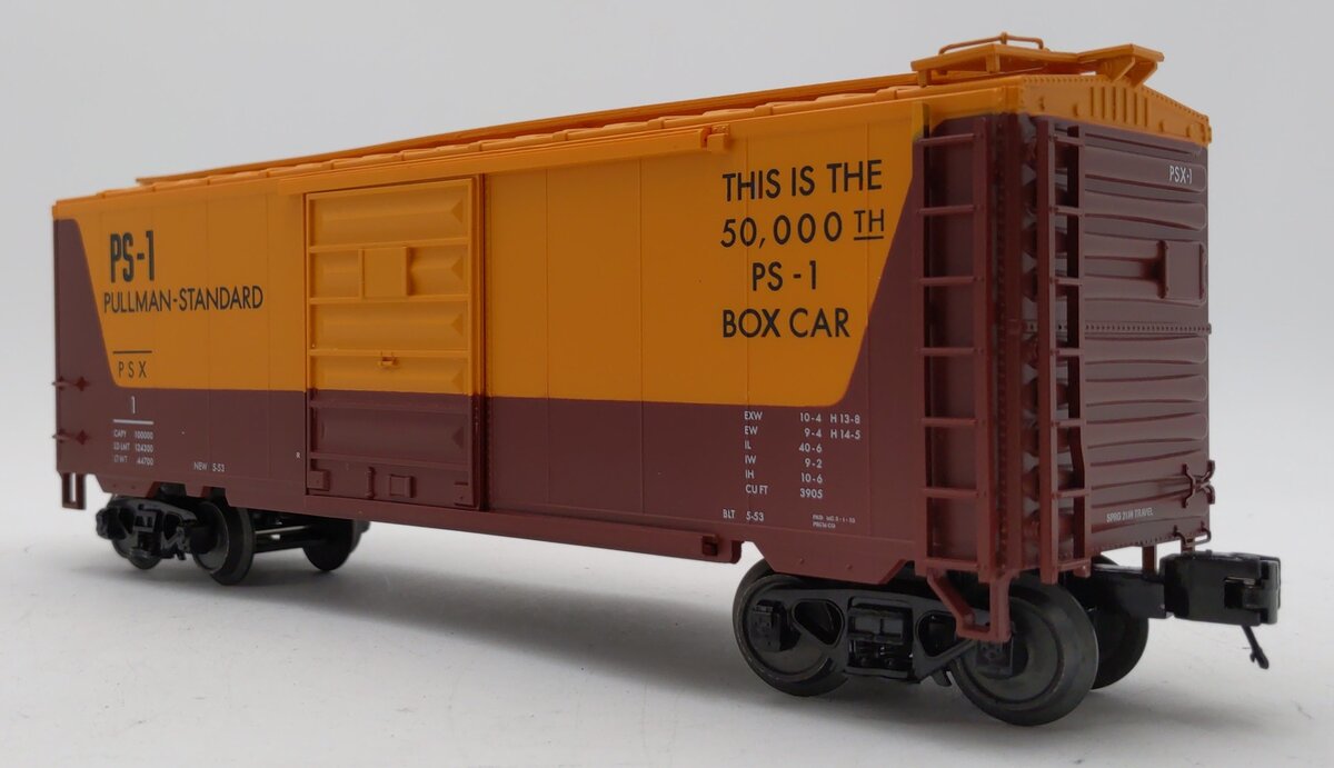 MTH 20-93717 O Gauge MTHRRC-2017 Gauge Pullman Standard 40' Box Car #1 LN/Box