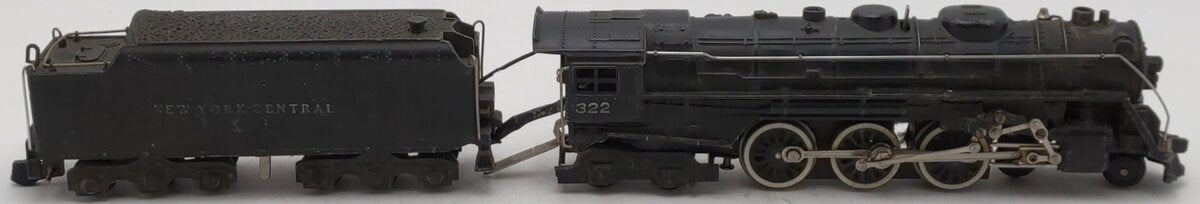 American Flyer 322 Vintage S NYC 4-6-4 Hudson Steam Locomotive & Tender