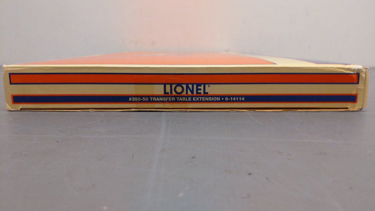 Lionel 6-14114 O Engine Transfer Table Extension MT/Box