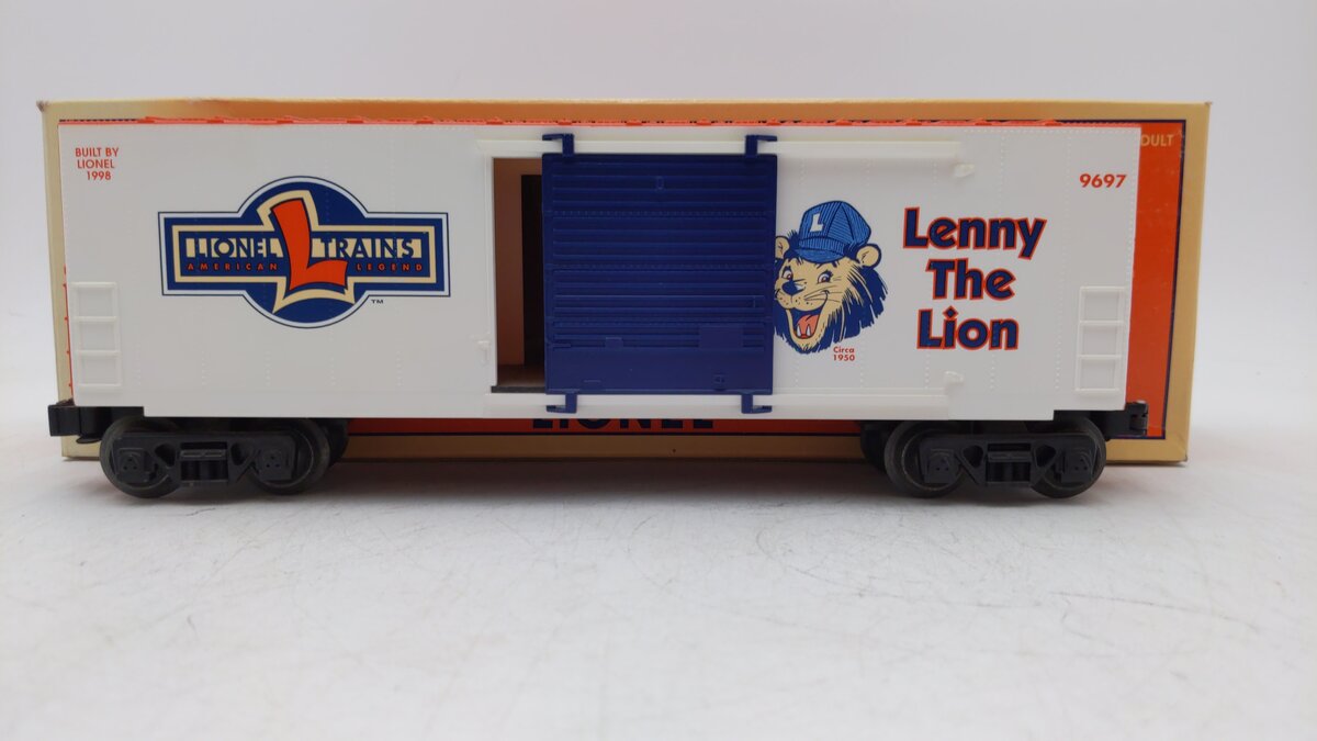 Lionel 6-29232 Lenny The Lion Hi-Cube Box Car #9697 LN/Box