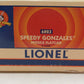 Lionel 6-16980 O Gauge WB Speedy Gonzales Missile Flatcar #6823 LN/Box