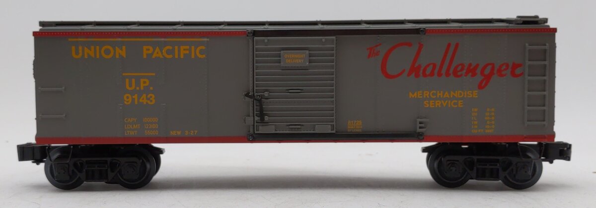 Lionel 6-81725 O Gauge Union Pacific Operating Merchandise Car #9143