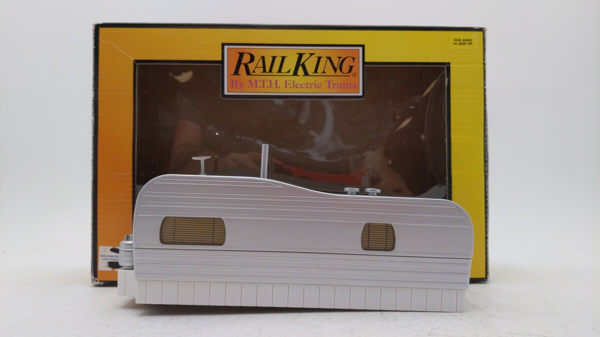 MTH 30-90005 O Stainless Mobile Home NIB