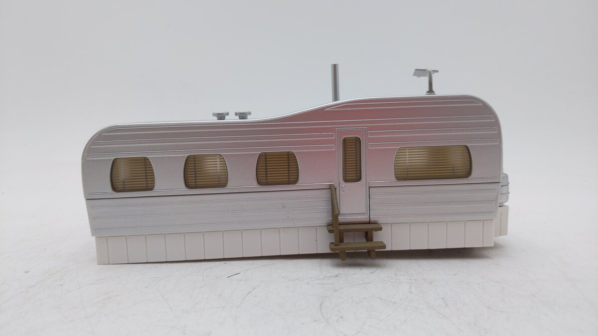 MTH 30-90005 O Stainless Mobile Home NIB