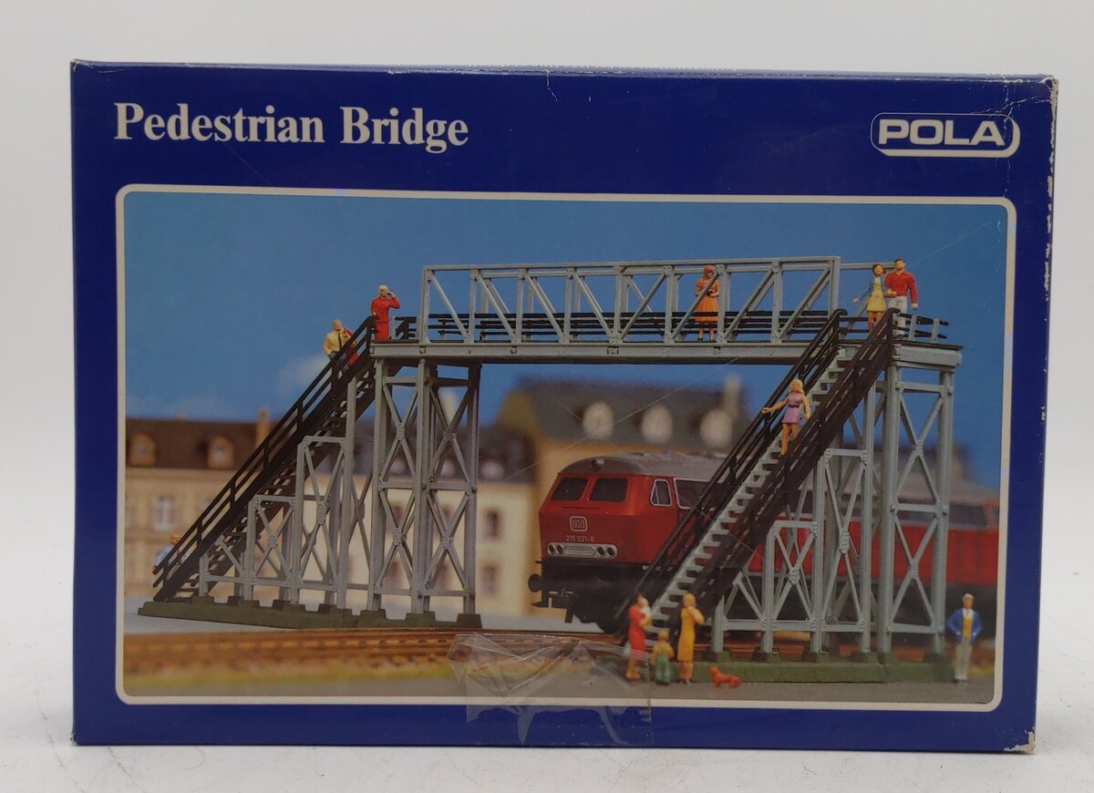 Pola 11706 HO Scale Pedestrian Bridge Plastic Model Building Kit