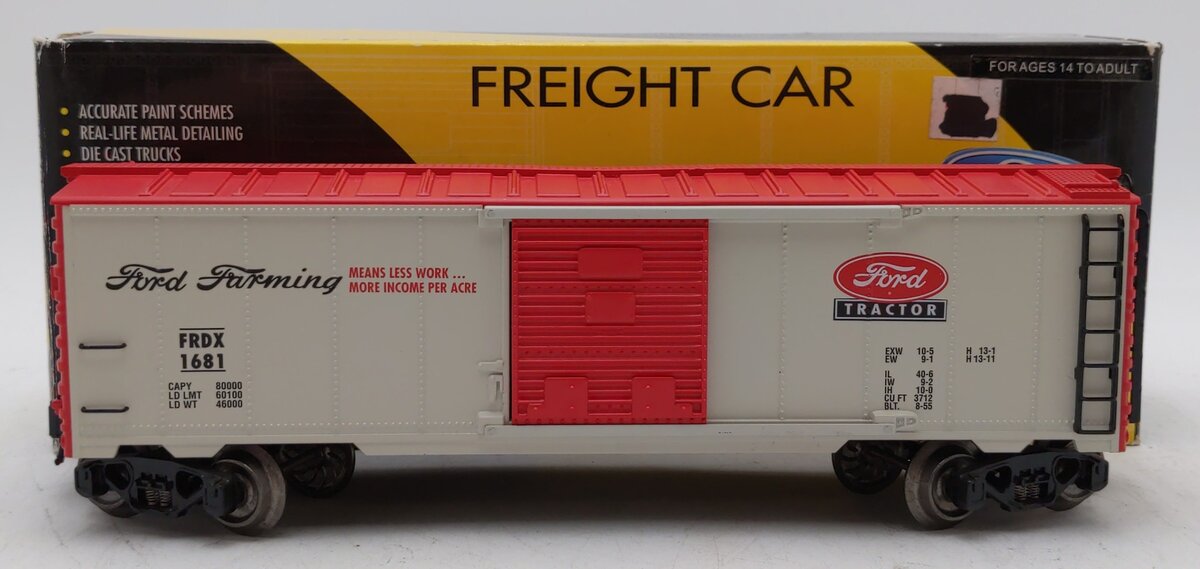 Lionel K-Line 6-22392 Ford Farming Boxcar