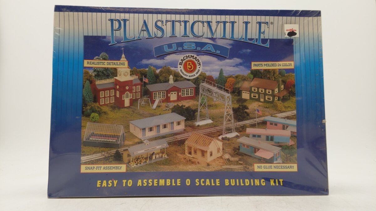 Bachmann 45622 O Plasticville Two-Story House Kit