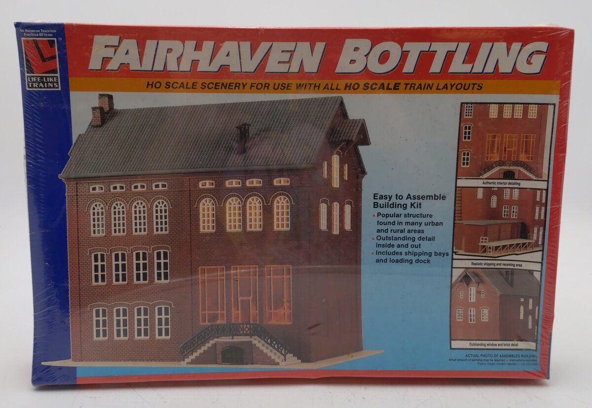 Life Like 1355 HO Scale Fairhaven Bottling Kit