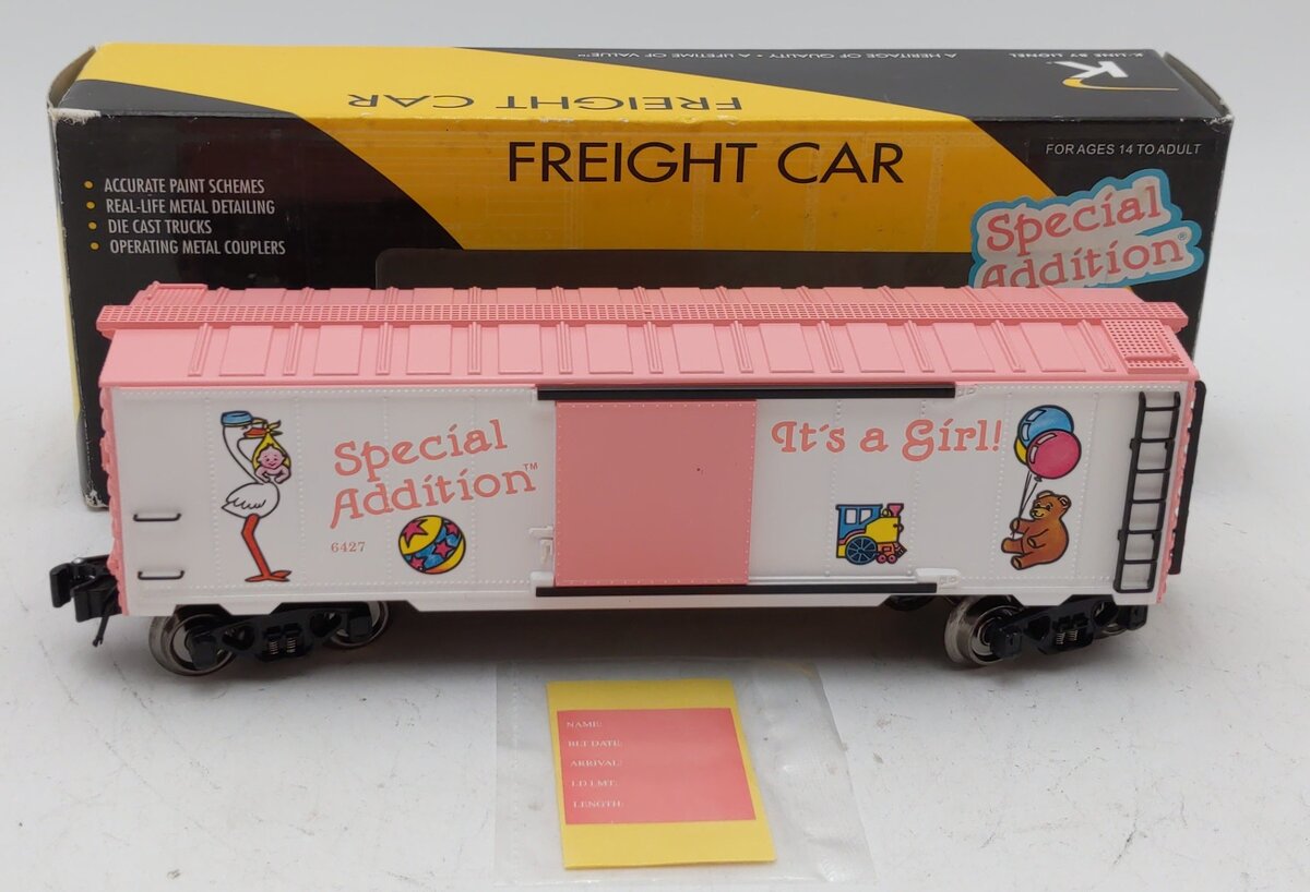 Lionel 6-21358 O Special Addition™ It's a Girl Boxcar