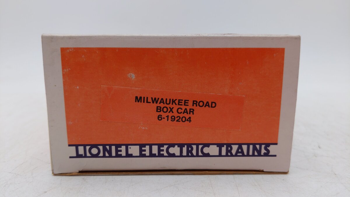 Lionel 6-19204 O Gauge Milwaukee Road Boxcar #19204 LN/Box