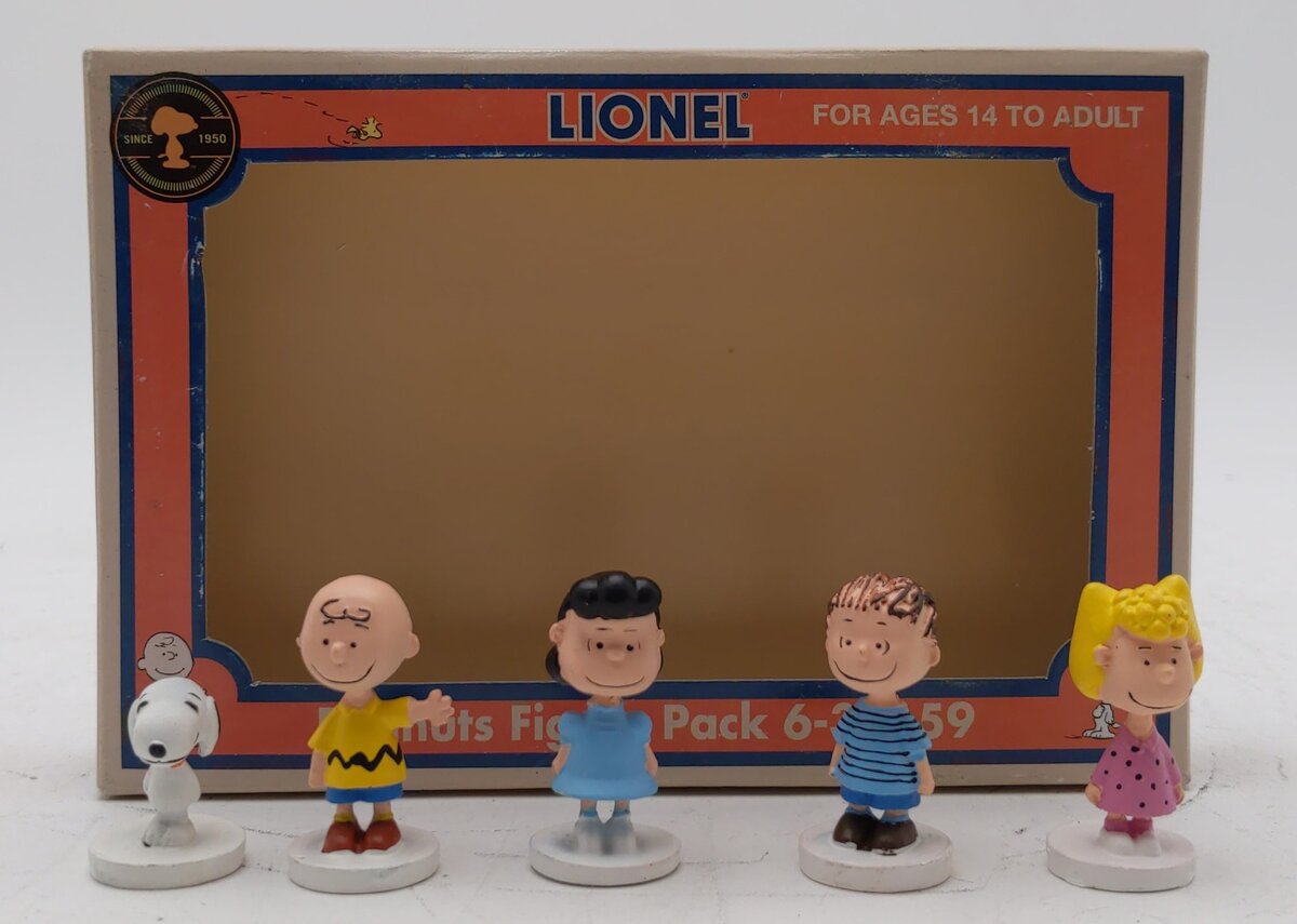 Lionel 6-37159 O Peanuts Gang Figure Pack (Set of 5)