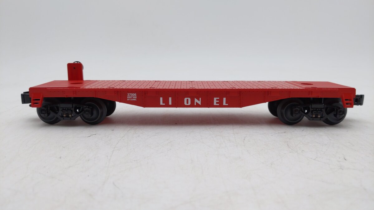 Lionel 6-37006 O Gauge Flatcar with Operating LCD