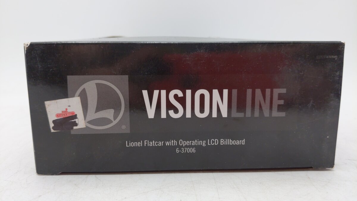 Lionel 6-37006 O Gauge Flatcar with Operating LCD