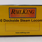 MTH 30-1208-0 O Gauge "I Love Toy Trains" 0-4-0 Dockside Steam Locomotive #1 LN/Box