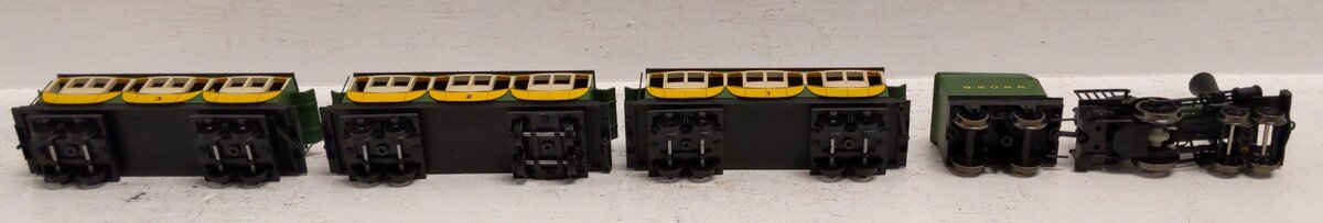 Bachmann 00628 HO Scale The Lafayette Baltimore & Ohio Steam Train Set NIB