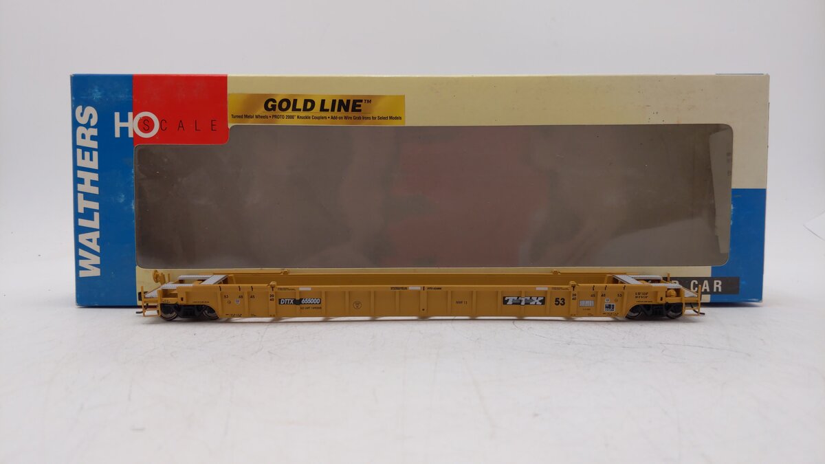 Walthers 932-3949 HO Scale TTX NSC 53' Well Car #655000 EX/Box