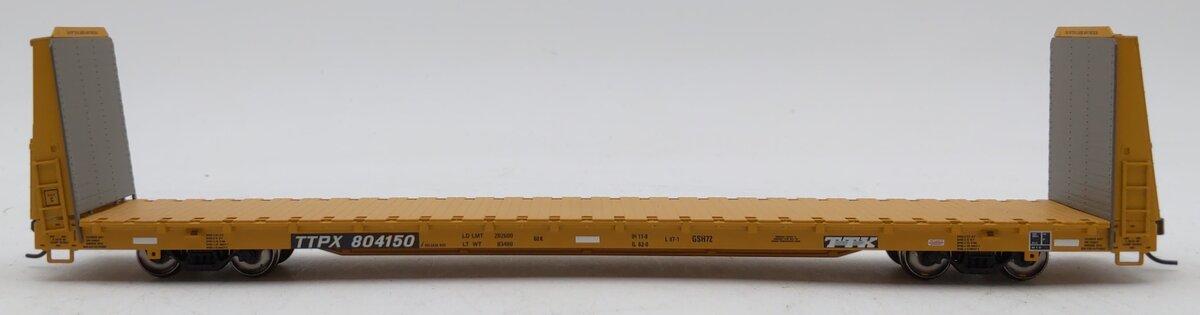 Atlas 20000860 HO TTX Bulkhead Flat Car #804150