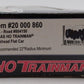 Atlas 20000860 HO TTX Bulkhead Flat Car #804150