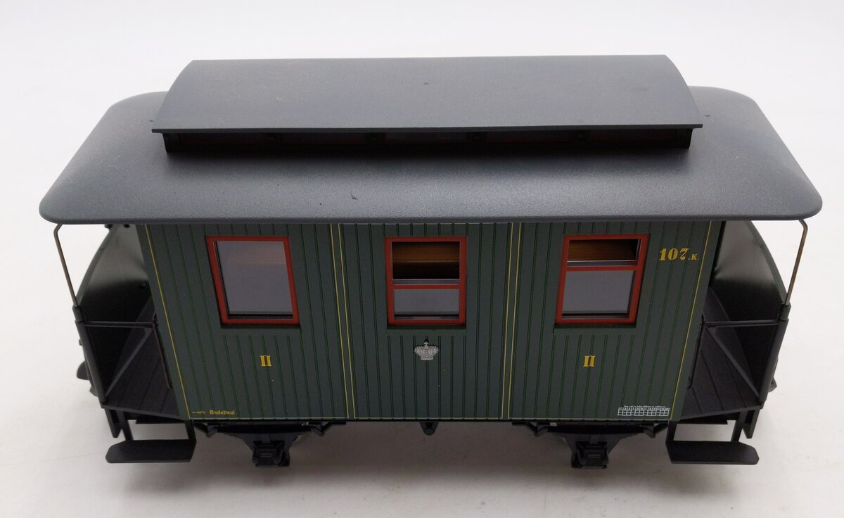 LGB 35092 G Saxon Passenger Car #107K