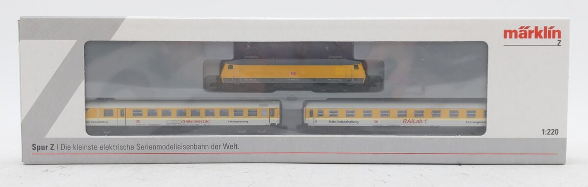 Marklin 81528 DB Network Z Gauge Electric Passenger Train Set (Set of 3)