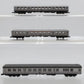 Marklin 87189 Z German Federal RR Rabbit Hutch Commuter Service Car (Set of 3)