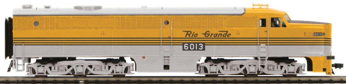 MTH 80-2078-1 HO Scale D&RGW ALOC PA A Unit Diesel Engine #6013 w Proto-Sound 3