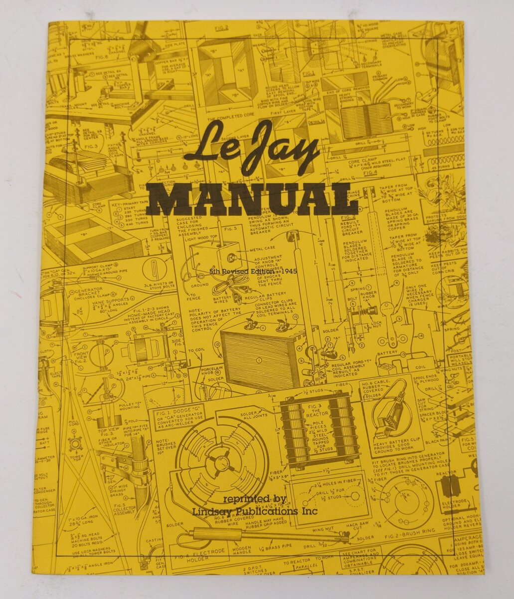 LeJay Manual Paperback Book By Inc. Lindsay Publications EX