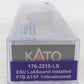 Kato 176-2215-LS N Santa Fe Freight Bonnet Diesel Locomotive with LokSound DCC