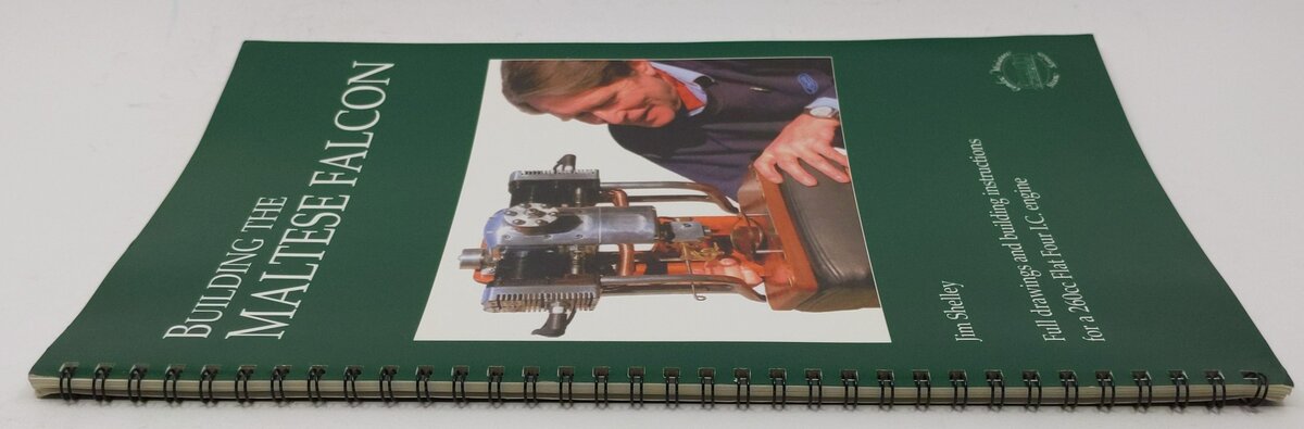 Building the Maltese Falcon Spiral Bound Book By Shelley Jim EX