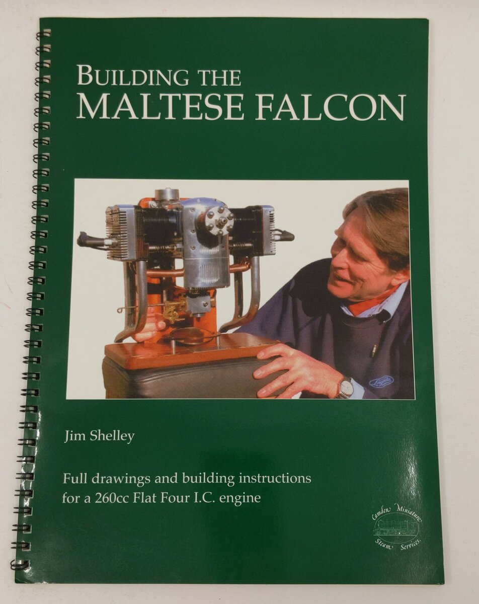 Building the Maltese Falcon Spiral Bound Book By Shelley Jim EX