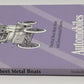 Automobiles & Sheet Metal Boats Paperback Book By William Neubecker LN