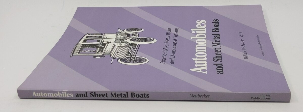 Automobiles & Sheet Metal Boats Paperback Book By William Neubecker LN