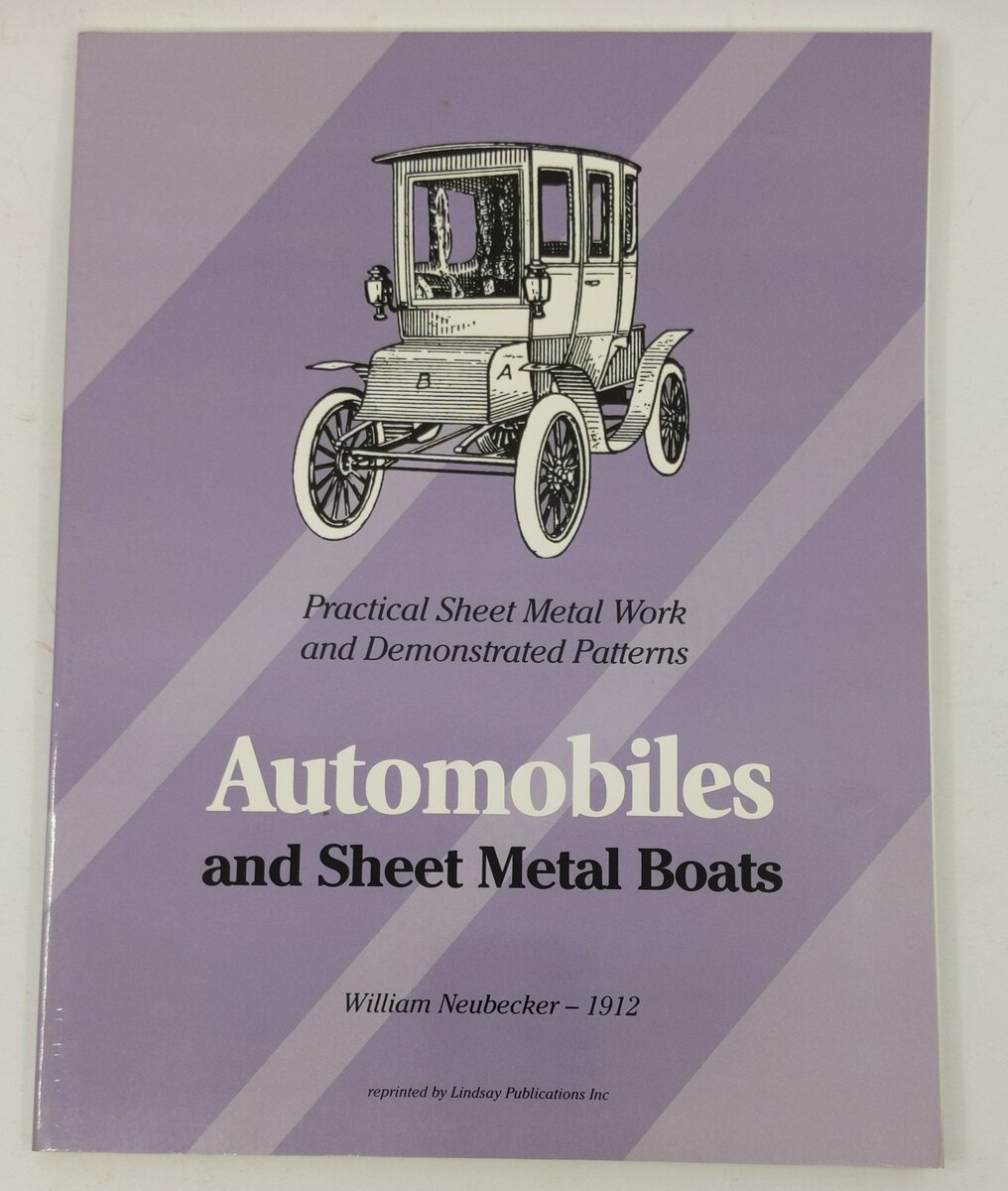 Automobiles & Sheet Metal Boats Paperback Book By William Neubecker LN